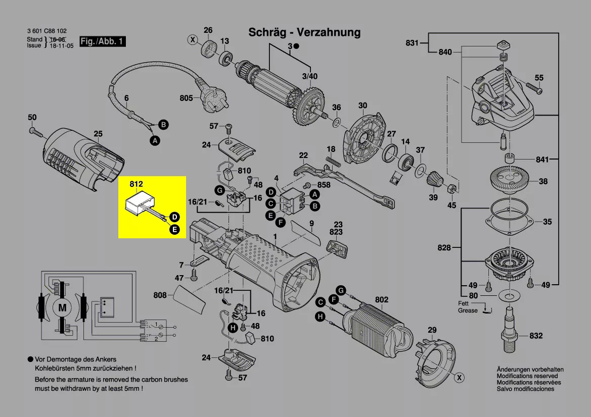 Filtre anti-parasite réf. 1 619 P15 039 Bosch